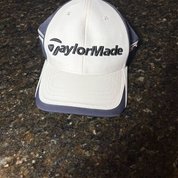 TaylorMade Other - TaylorMade Men's Adjustable Golf Cap Navy & White One Size